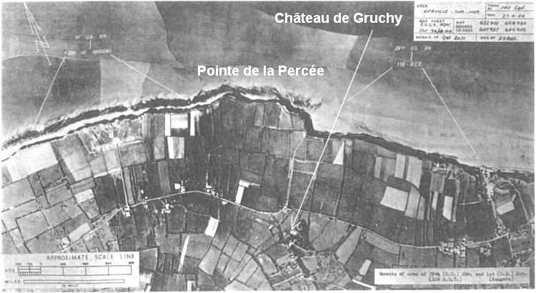 La Pointe de la Percée détails - la 2ème vague d'assaut devant Vierville, 7h00 à 9h00