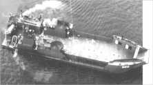 (détails) un LCT Mark 6, avec portes avant et arrière, et passerelle sur tribord. Plans: