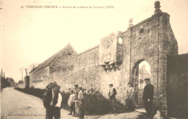 Portail d'entrée à l'Ormel