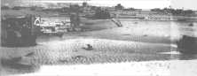 All photos below are probably June 7 (details) LCVP Scaves (details) At the bottom of LCT wrecks (details) A dead GI in front of a "rape" obstacle. At the bottom