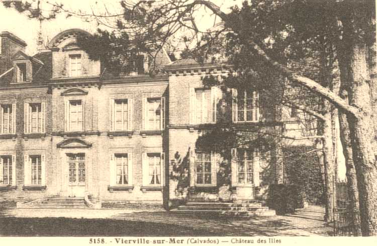 Le château des Isles. C'est dans ce quartier de Vierville que s'est installé le colonel Canham l'après-midi du 6 juin