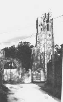 Collection document: Vierville church before and after the landings