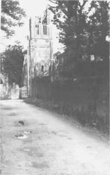 Collection document: Vierville church before and after the landings