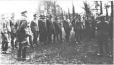 (details) Meeting of German artillery officers, Houtteville?
