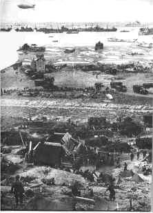 (détails) Le bunker en construction dans le WN65, juste à l'Ouest de la casemate du canon de 50 (détails)
