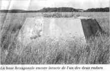 (détails) Vestiges du socle d'un radar (détails)