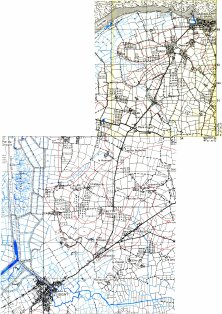 Grandcamp-Isigny-Straße, 1/25000