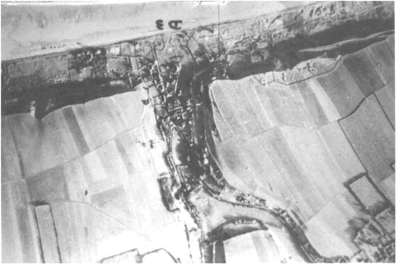 Les "Moulins" en 1943, avant les grands travaux de fortifications et la construction du fossé antichar