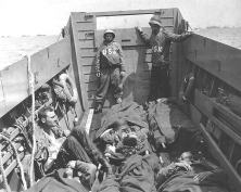 Sammlungsdokument: Die Verwundeten am Omaha Beach