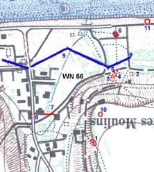 Plan topographique renseigné