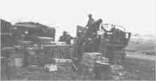 "Mine"-Panel beim Ruquet (Details) Deutsche Munitionsgewinnung - 20. Juni - 616. Ordnance Cy Colleville