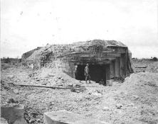 (details) a Cameraman after the battle One of the 2 protected positions under casemate