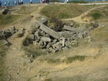 (details) Bunker B2 at start of construction (details) Bunker B3 at start of construction (details) Bunker DCA - East (D1) (details)