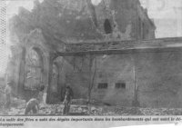 Ruines de la salle des fêtes