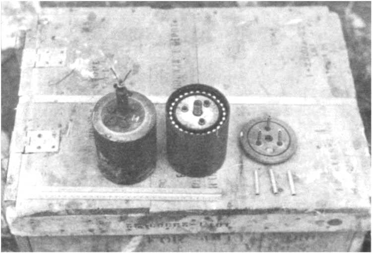 Mines allemandes présentées dans le document consacré aux défenses d’Omaha Beach.