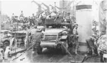 (détails) Half track sur un LST