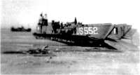 Le LCT 552, où Al Jones était embarqué