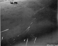 8 or 9 June, with an overflight of B26 Marauder
